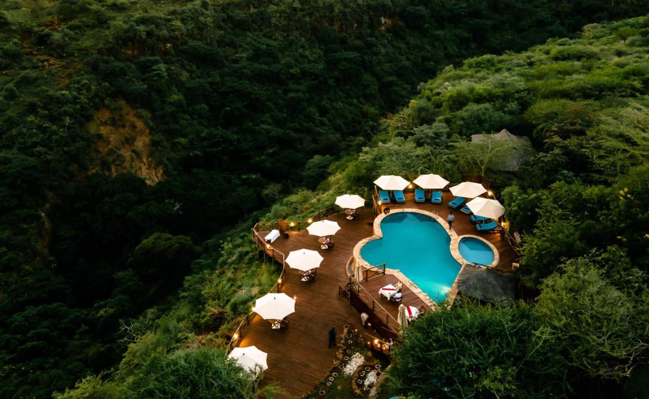 Escarpment Luxury Lodge Manyara 음토와음부 외부 사진